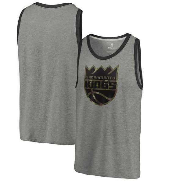 Sacramento Kings Fanatics Branded Camo Collection Prestige Tri-Blend Tank Top - Heathered Gray,We sell and wholesale Sacramento Kings Fanatics Branded Camo Collection Prestige Tri-Blend Tank Top - Heathered Gray on line form chian!